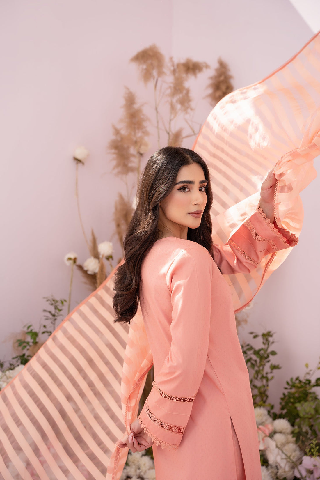 Hana | Sunshine Sartorial | Apricot - Khanumjan  Pakistani Clothes and Designer Dresses in UK, USA 
