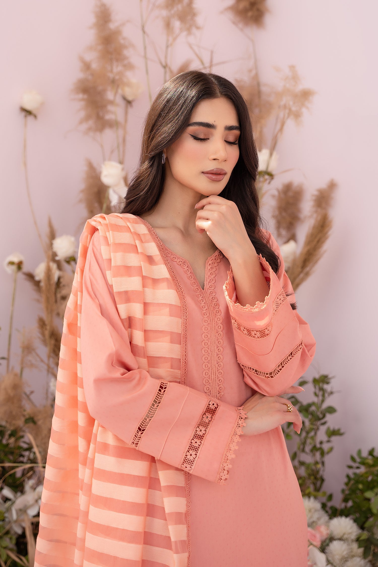 Hana | Sunshine Sartorial | Apricot - Khanumjan  Pakistani Clothes and Designer Dresses in UK, USA 