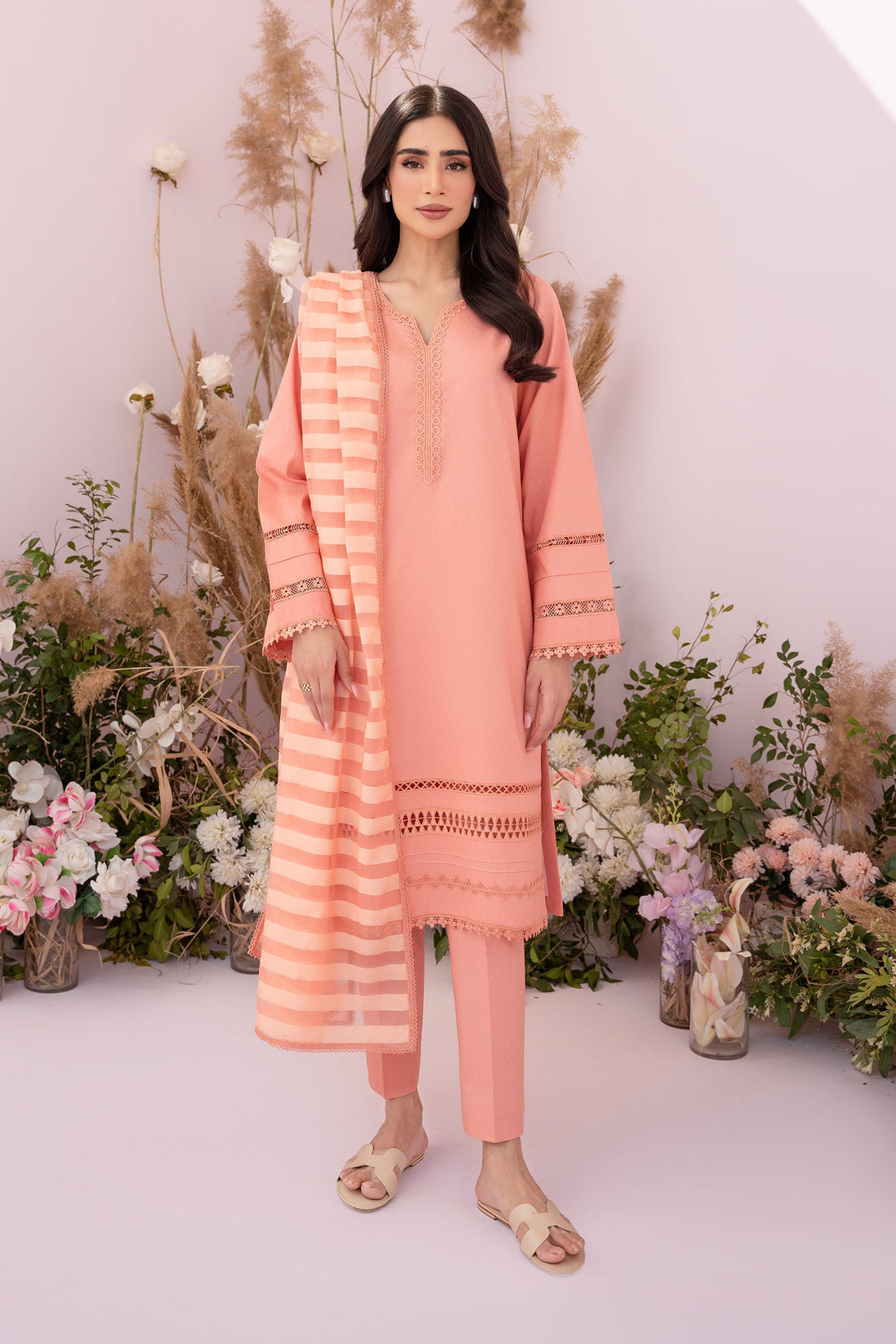 Hana | Sunshine Sartorial | Apricot - Khanumjan  Pakistani Clothes and Designer Dresses in UK, USA 