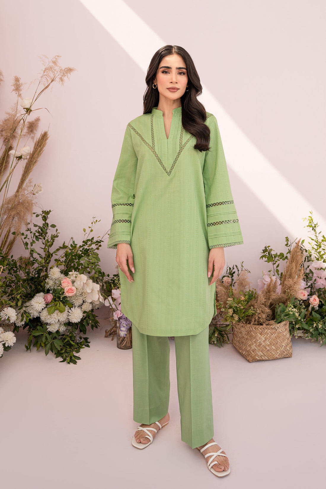 Hana | Sunshine Sartorial | Celadon - Khanumjan  Pakistani Clothes and Designer Dresses in UK, USA 