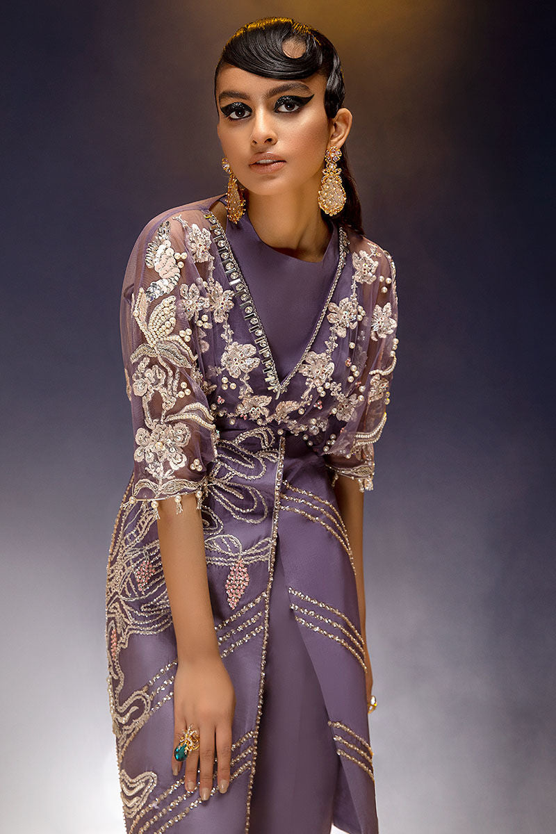 Haute Form | Luxury Pret | PURPLE ROSE - Khanumjan  Pakistani Clothes and Designer Dresses in UK, USA 