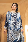 Hemstitch | Summer Luxury Lawn 24 | Ice Blue - Khanumjan  Pakistani Clothes and Designer Dresses in UK, USA 