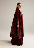 Hussain Rehar | Winter Shawl Khaddar 23 | Ruby - Khanumjan  Pakistani Clothes and Designer Dresses in UK, USA 