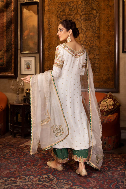 Maya | Eid Collection Naulakhi Kohtai | AMAL - Khanumjan  Pakistani Clothes and Designer Dresses in UK, USA 