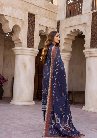 Art & Style | Classic Lawn Collection |  D#313 - Khanumjan  Pakistani Clothes and Designer Dresses in UK, USA 