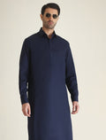 Pakistani Menswear | Ismail Farid - BLUE CLASSIC KAMEEZ SHALWAR - Khanumjan  Pakistani Clothes and Designer Dresses in UK, USA 
