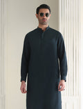 Pakistani Menswear | Ismail Farid - TEAL TEXTURED KAMEEZ SHALWAR - Khanumjan  Pakistani Clothes and Designer Dresses in UK, USA 