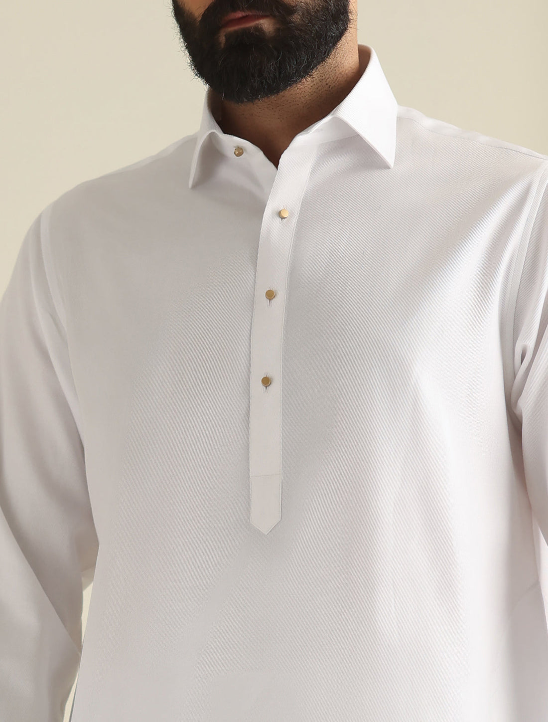 Pakistani Menswear | Ismail Farid - WHITE TWILL KAMEEZ SHALWAR - Khanumjan  Pakistani Clothes and Designer Dresses in UK, USA 