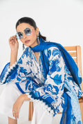 Ittehad | Printed Lawn 24 | IP3P10-3PS-BLU - Khanumjan  Pakistani Clothes and Designer Dresses in UK, USA 