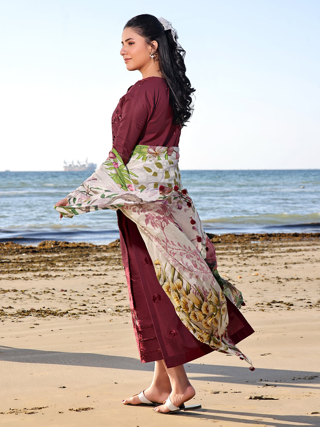 Izel | Saahil Signature Lawn 24 | LALEEN - Khanumjan  Pakistani Clothes and Designer Dresses in UK, USA 