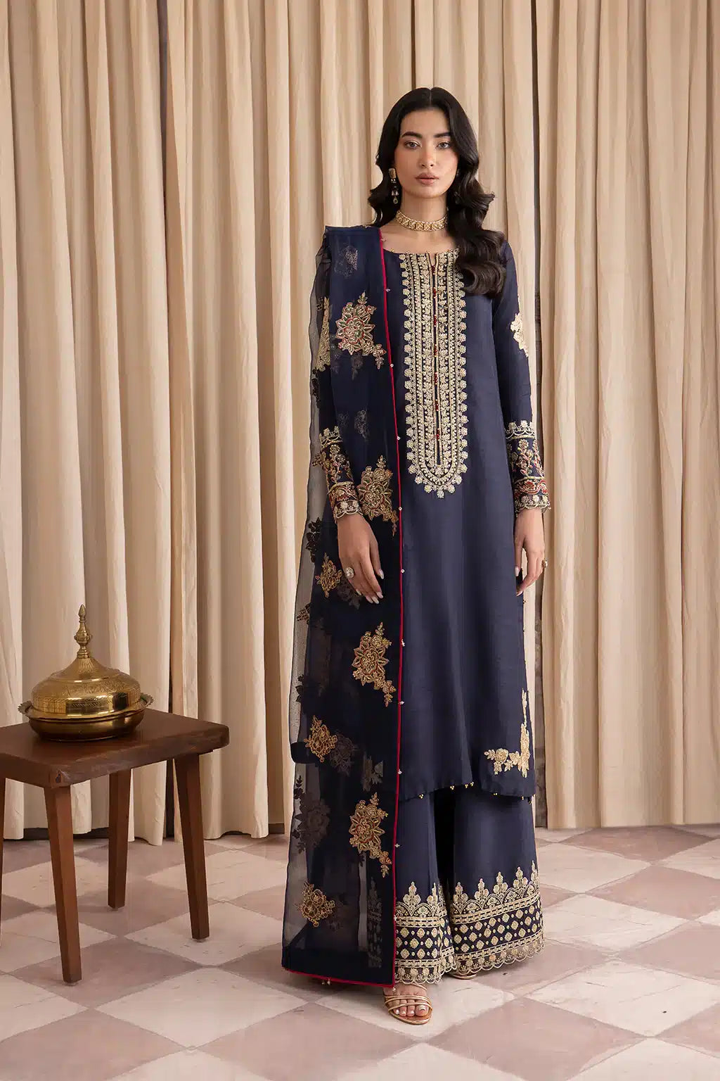 Iznik | Festive Raw Silk 23 | IRS-07 ZENITH - Khanumjan  Pakistani Clothes and Designer Dresses in UK, USA 