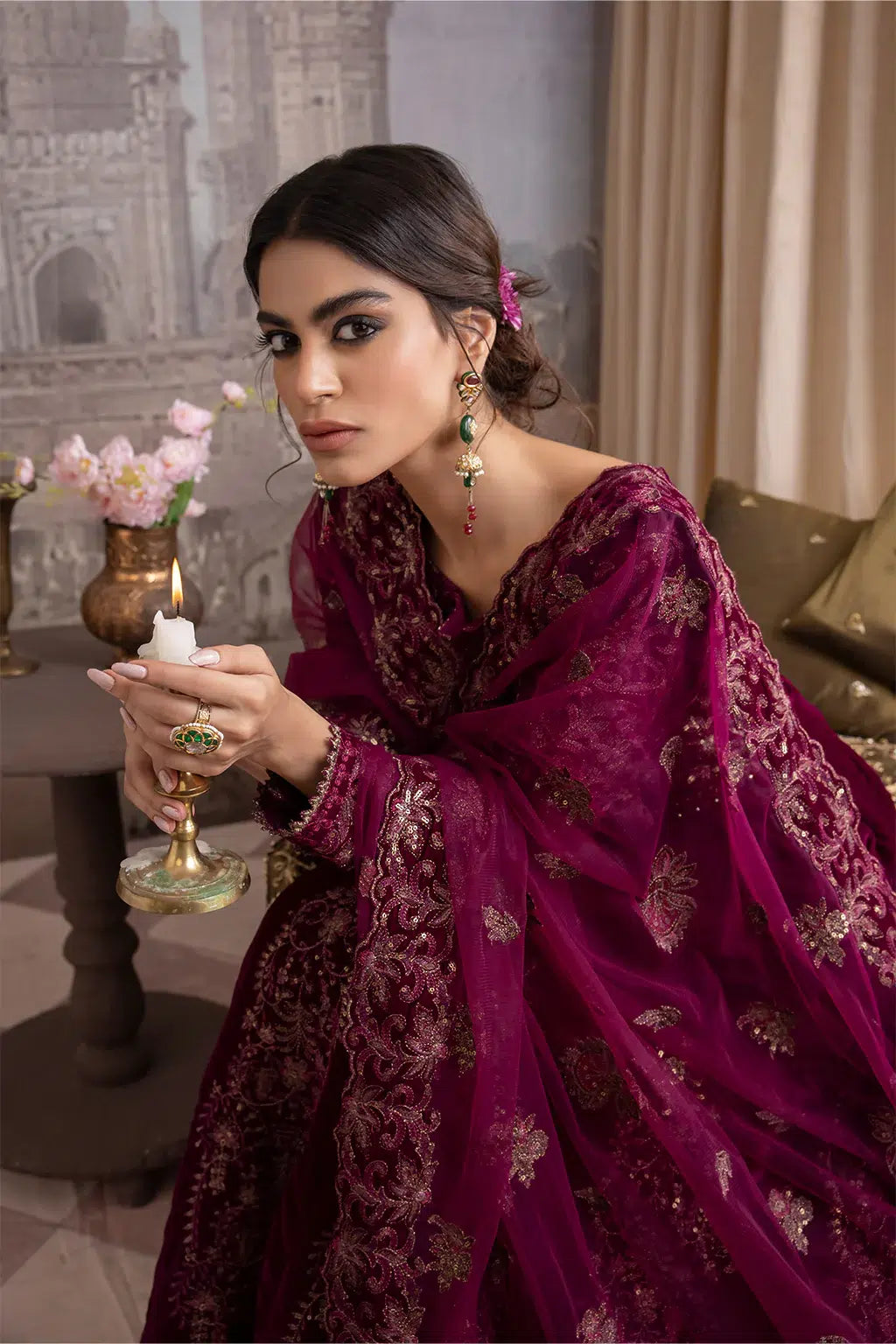 Iznik | Festive Velvet 23 | IV-33 MAHSA - Khanumjan  Pakistani Clothes and Designer Dresses in UK, USA 