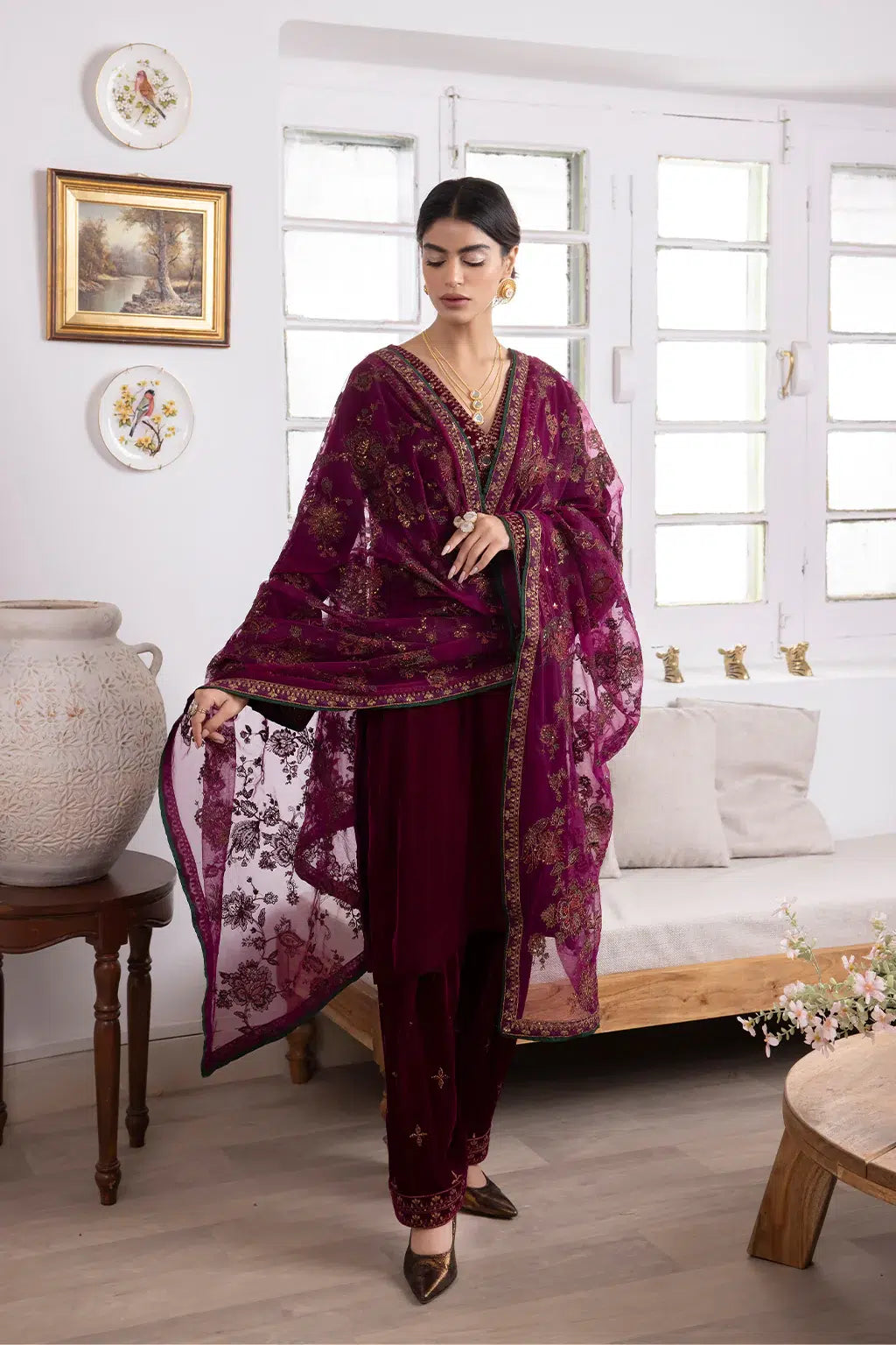 Iznik | Festive Velvet 23 | IV-31 SHIRIN - Khanumjan  Pakistani Clothes and Designer Dresses in UK, USA 