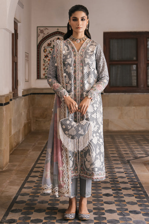 Jazmin | Shahkaar Luxury Lawn 24 | SL24-D3 - Khanumjan  Pakistani Clothes and Designer Dresses in UK, USA 