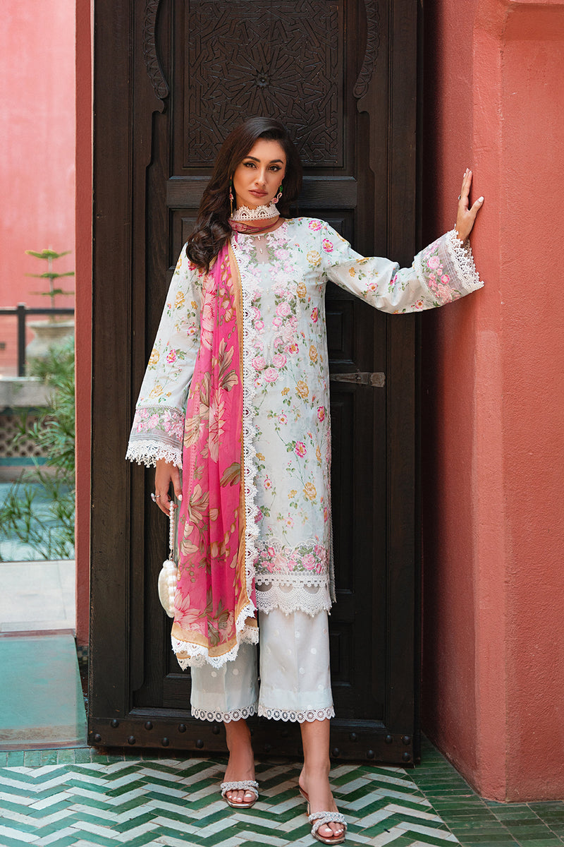 Saira Rizwan | Lawn 2024 | Fanny SRLL2-24-07 - Khanumjan  Pakistani Clothes and Designer Dresses in UK, USA 