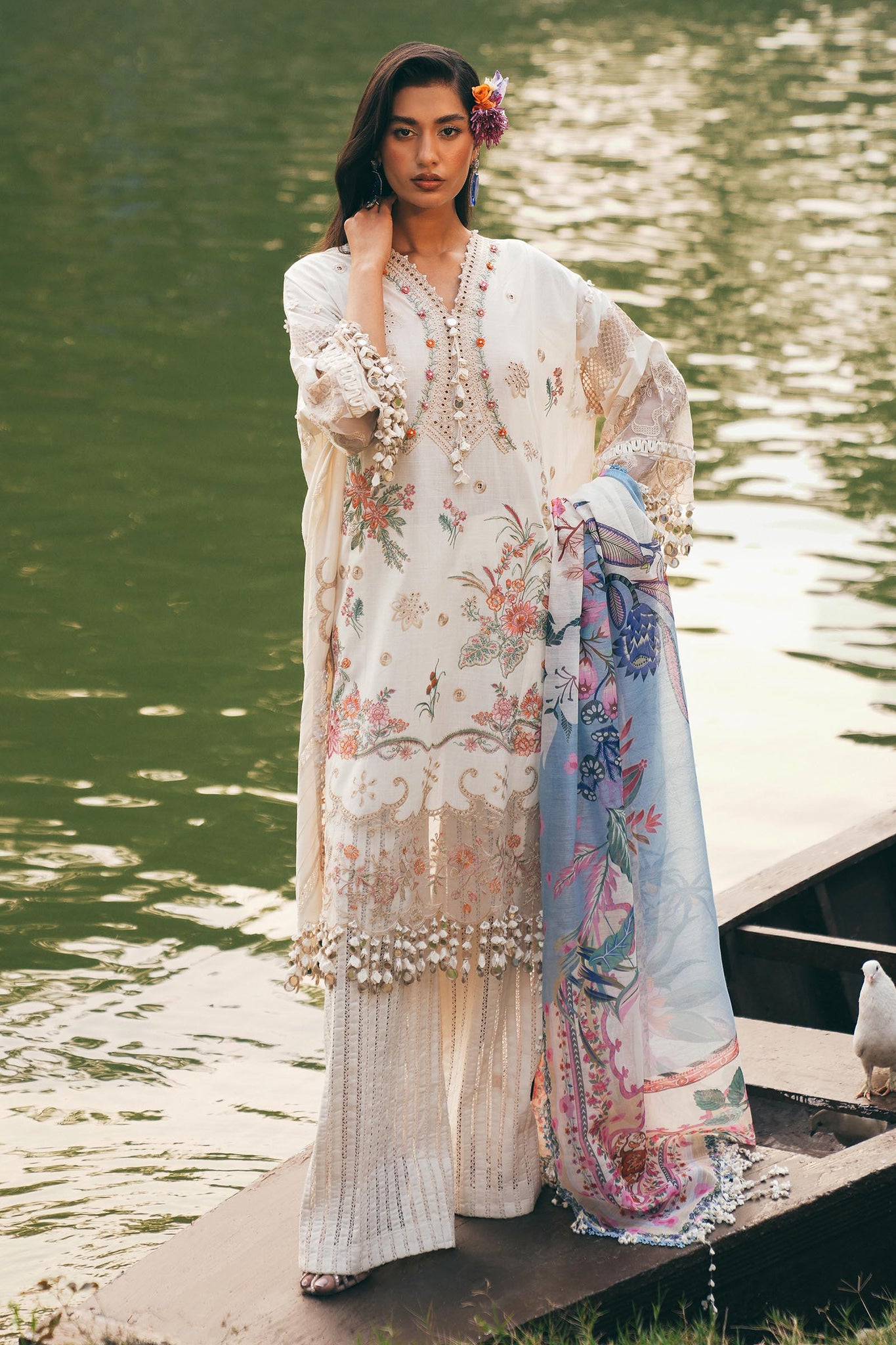 Sana Safinaz | Luxury Lawn 25 | 251-010B-3DI