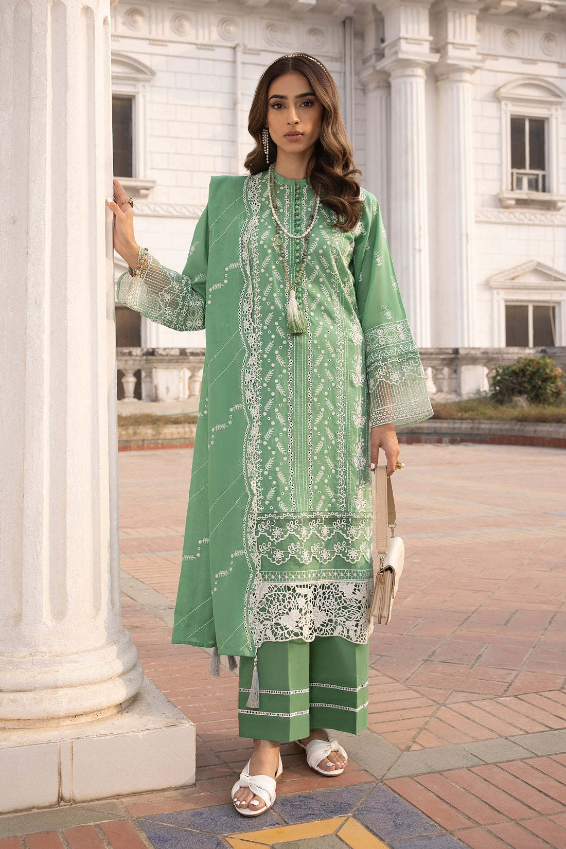 LSM | Spring Embroidered 24 | A-2 - Khanumjan  Pakistani Clothes and Designer Dresses in UK, USA 