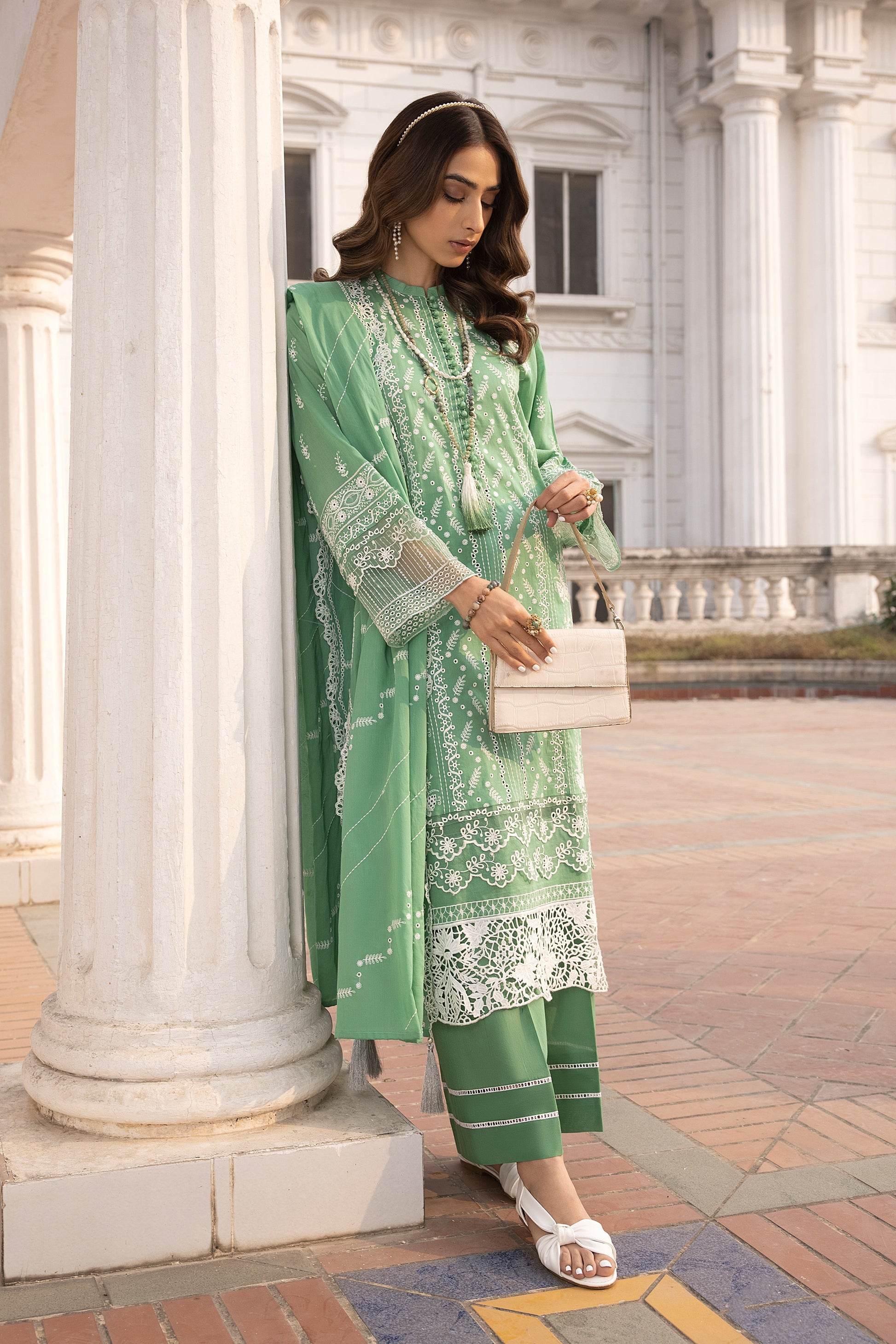 LSM | Spring Embroidered 24 | A-2 - Khanumjan  Pakistani Clothes and Designer Dresses in UK, USA 