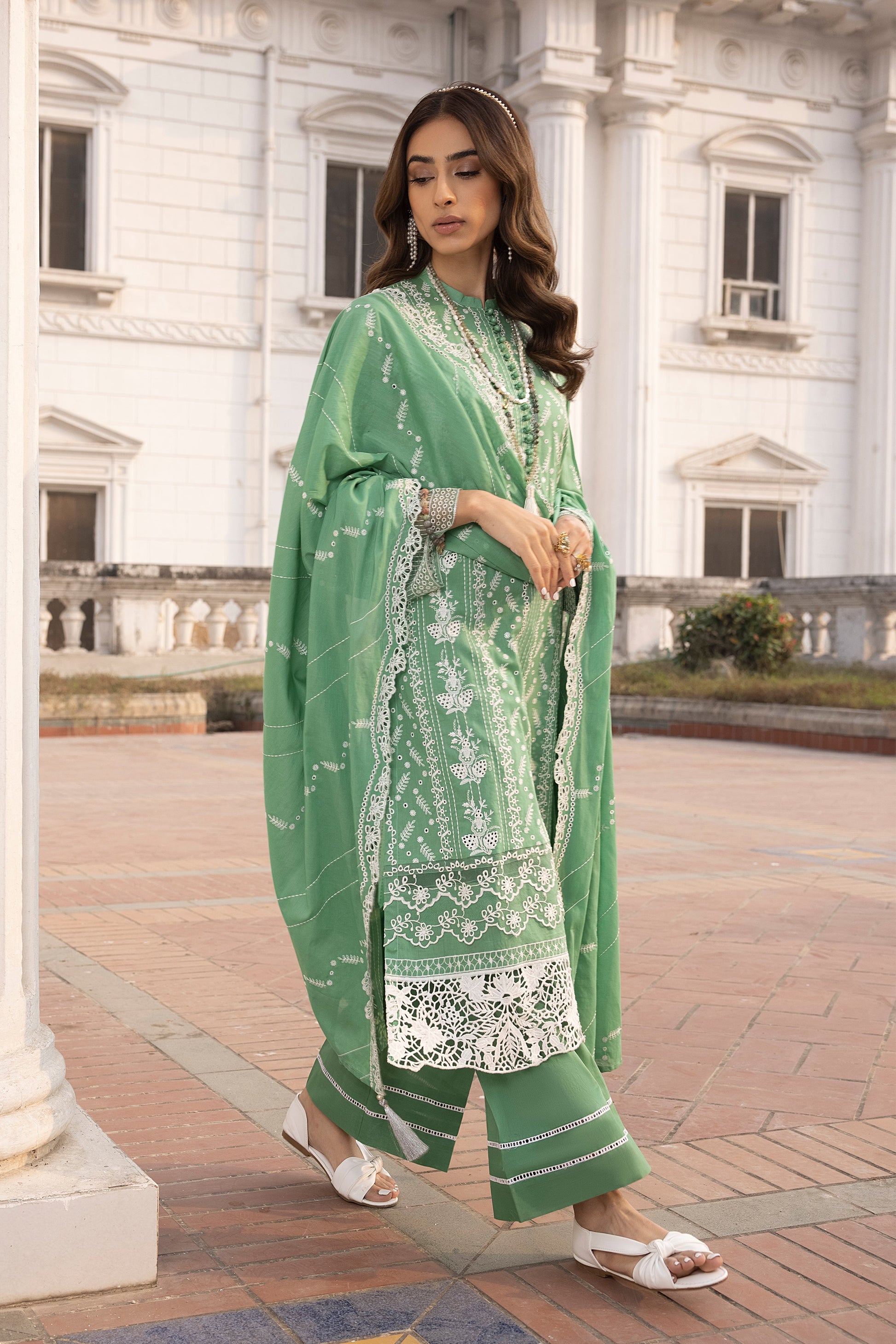 LSM | Spring Embroidered 24 | A-2 - Khanumjan  Pakistani Clothes and Designer Dresses in UK, USA 