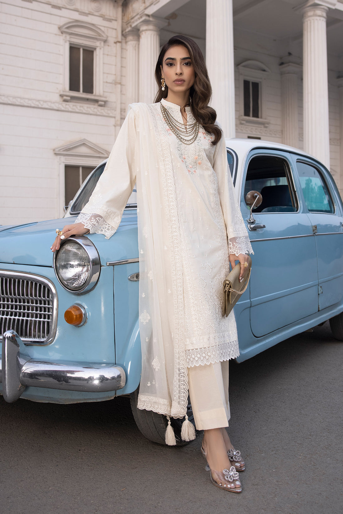 LSM | Spring Embroidered 24 | A-11 - Khanumjan  Pakistani Clothes and Designer Dresses in UK, USA 