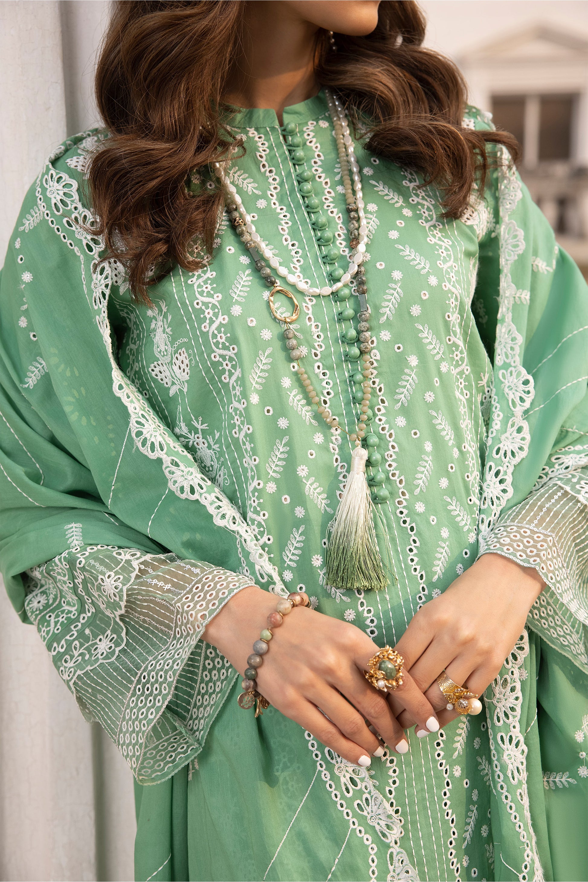 LSM | Spring Embroidered 24 | A-2 - Khanumjan  Pakistani Clothes and Designer Dresses in UK, USA 