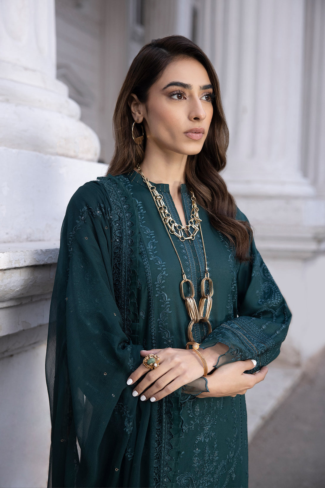 LSM | Spring Embroidered 24 | A-13 - Khanumjan  Pakistani Clothes and Designer Dresses in UK, USA 