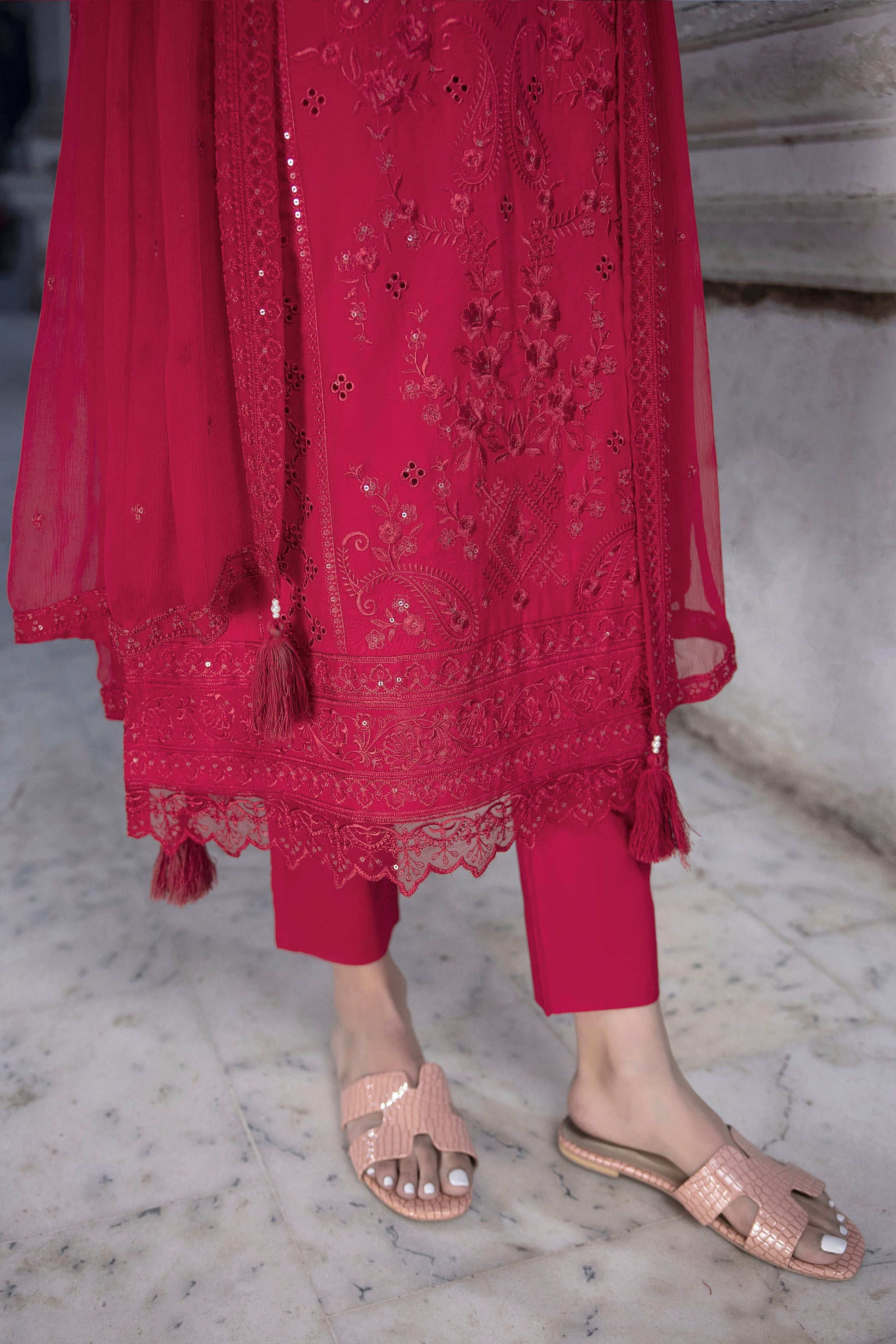 LSM | Spring Embroidered 24 | A-15 - Khanumjan  Pakistani Clothes and Designer Dresses in UK, USA 