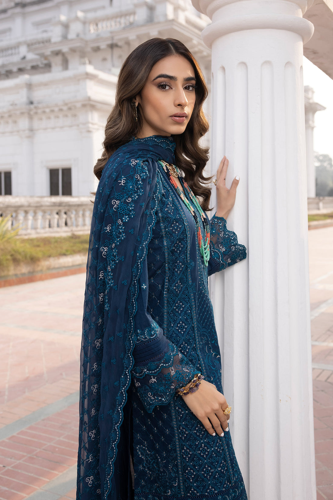 LSM | Spring Embroidered 24 | A-14 - Khanumjan  Pakistani Clothes and Designer Dresses in UK, USA 