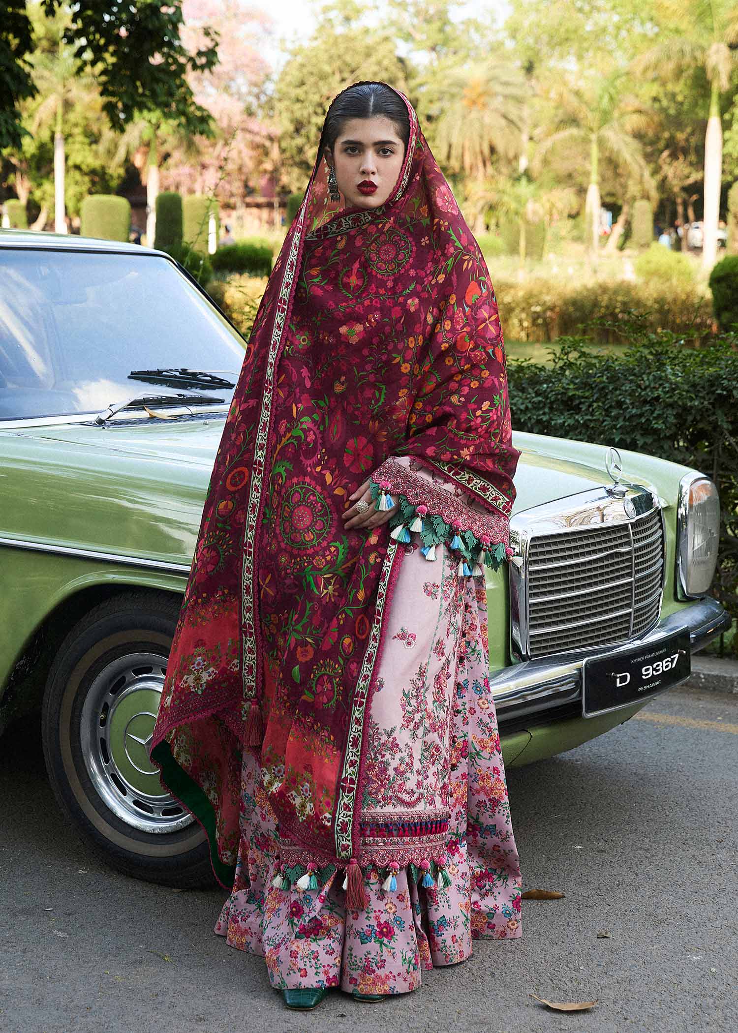 Hussain Rehar | SS Lawn 24 | Sakura - Khanumjan  Pakistani Clothes and Designer Dresses in UK, USA 