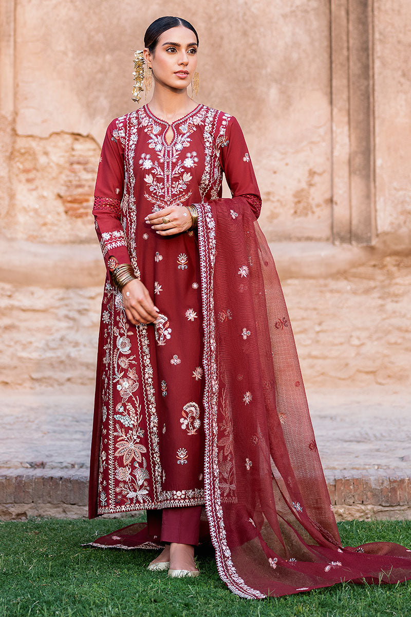 Cross Stitch | Eid Lawn Edit 25 | ROUGE ZEST