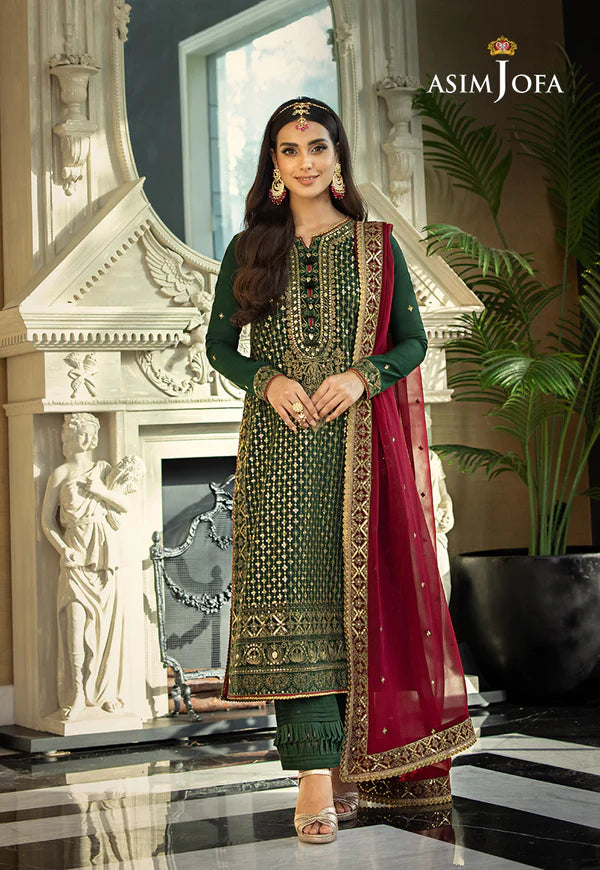 Asim Jofa | Rang e Noor 23 | AJRN-08 - Khanumjan  Pakistani Clothes and Designer Dresses in UK, USA 