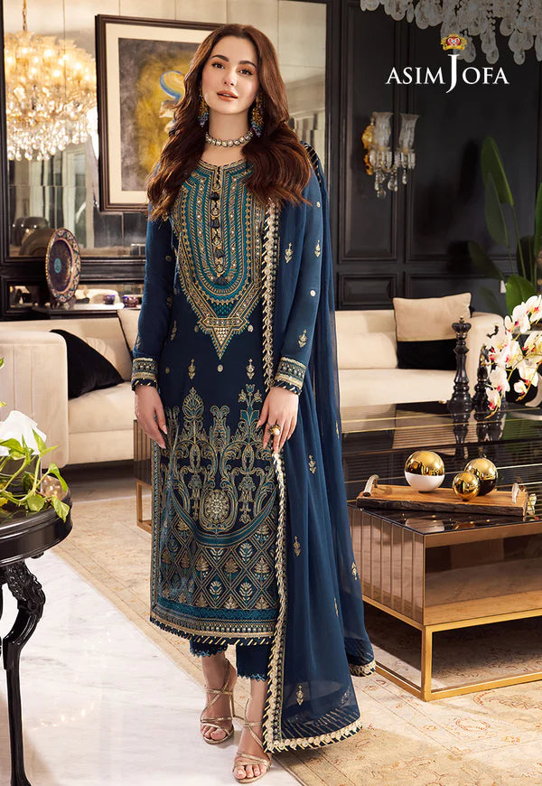 Asim Jofa | Rang e Noor 23 | AJRN-10 - Khanumjan  Pakistani Clothes and Designer Dresses in UK, USA 