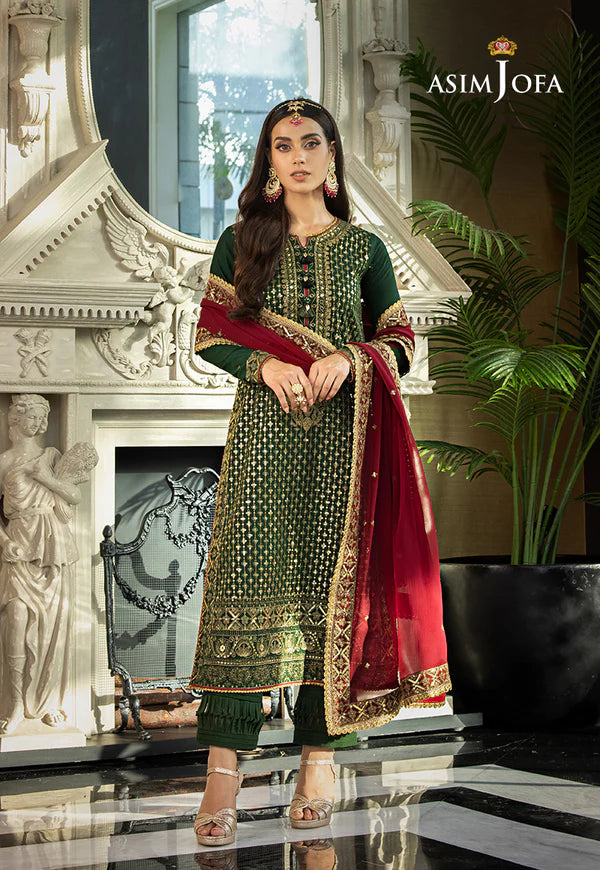 Asim Jofa | Rang e Noor 23 | AJRN-08 - Khanumjan  Pakistani Clothes and Designer Dresses in UK, USA 