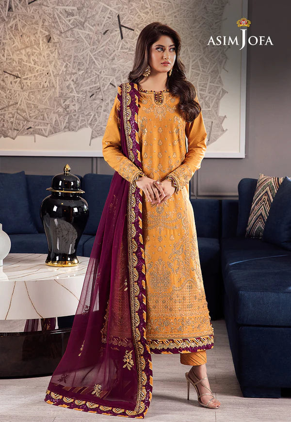 Asim Jofa | Rang e Noor 23 | AJRN-05 - Khanumjan  Pakistani Clothes and Designer Dresses in UK, USA 