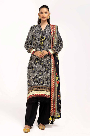 Gul Ahmed | Winter Collection 24 | Linen Suit LT-42001