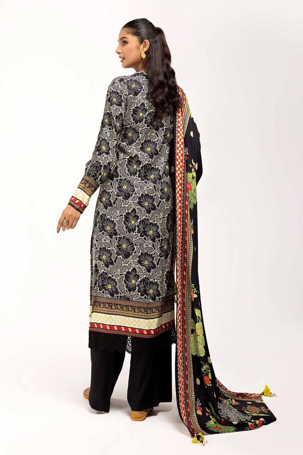 Gul Ahmed | Winter Collection 24 | Linen Suit LT-42001