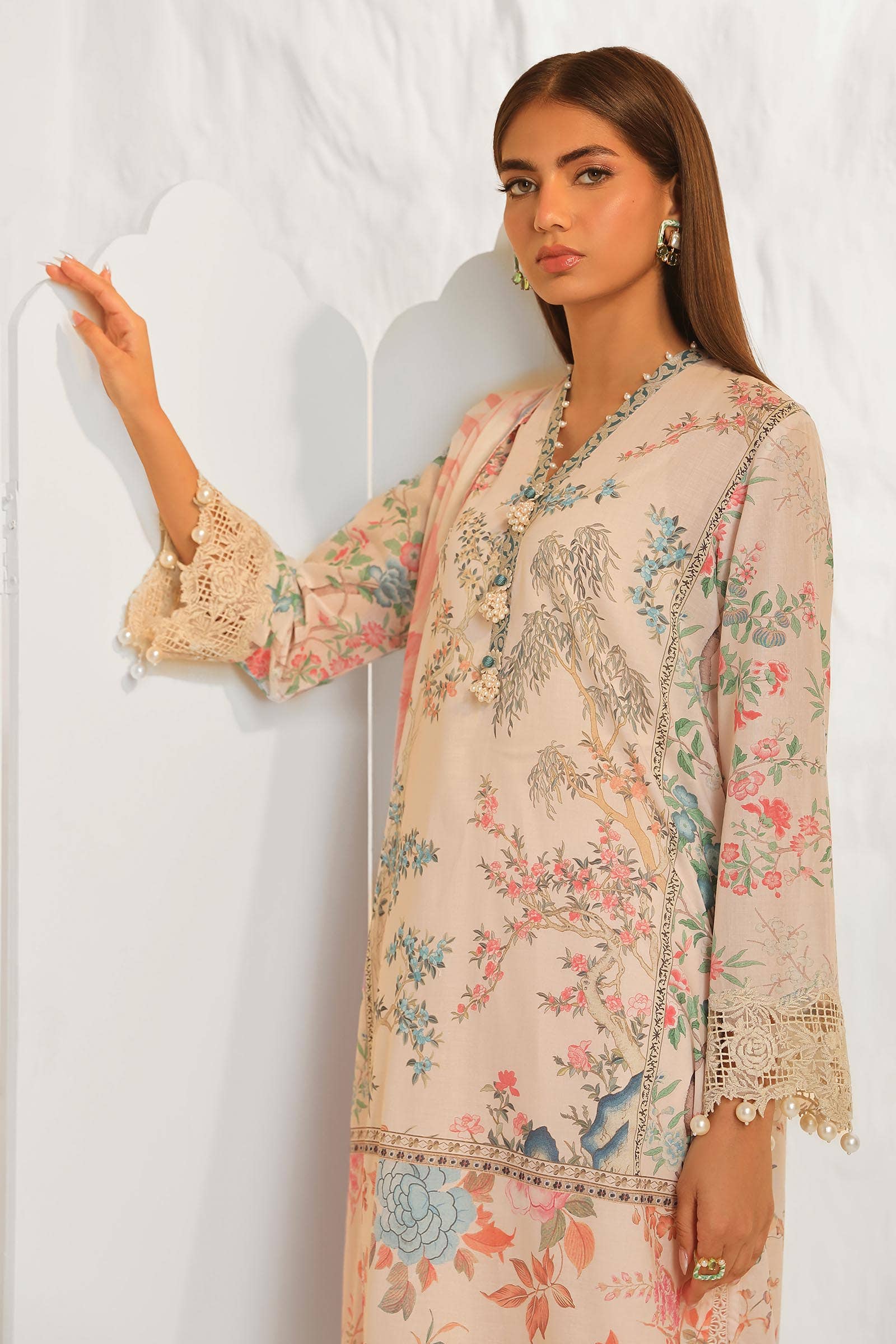 Sana Safinaz | Muzlin Summer 24 | 001A-CI - Khanumjan  Pakistani Clothes and Designer Dresses in UK, USA 