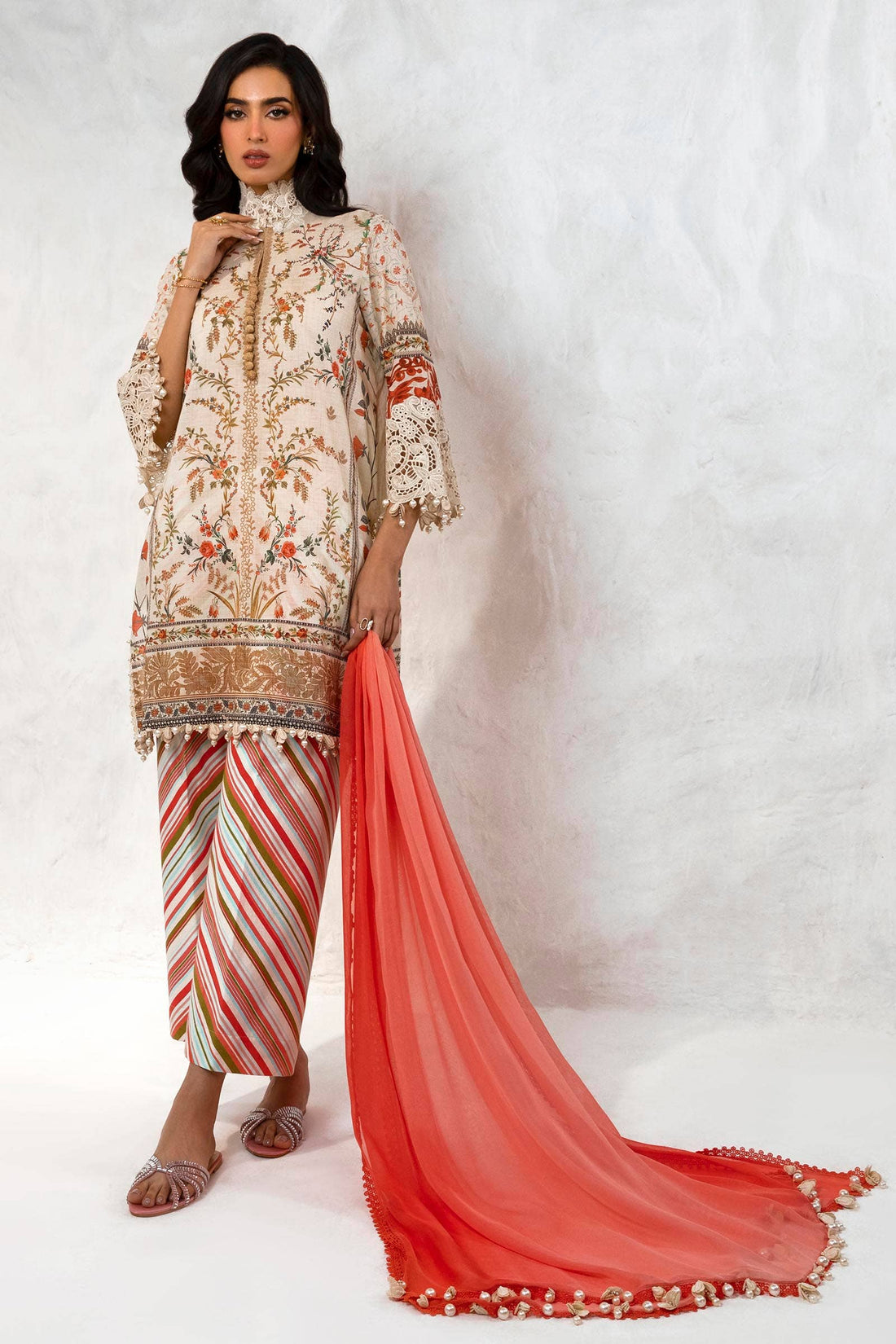 Sana Safinaz | Muzlin Summer 24 | 005A-CI - Khanumjan  Pakistani Clothes and Designer Dresses in UK, USA 