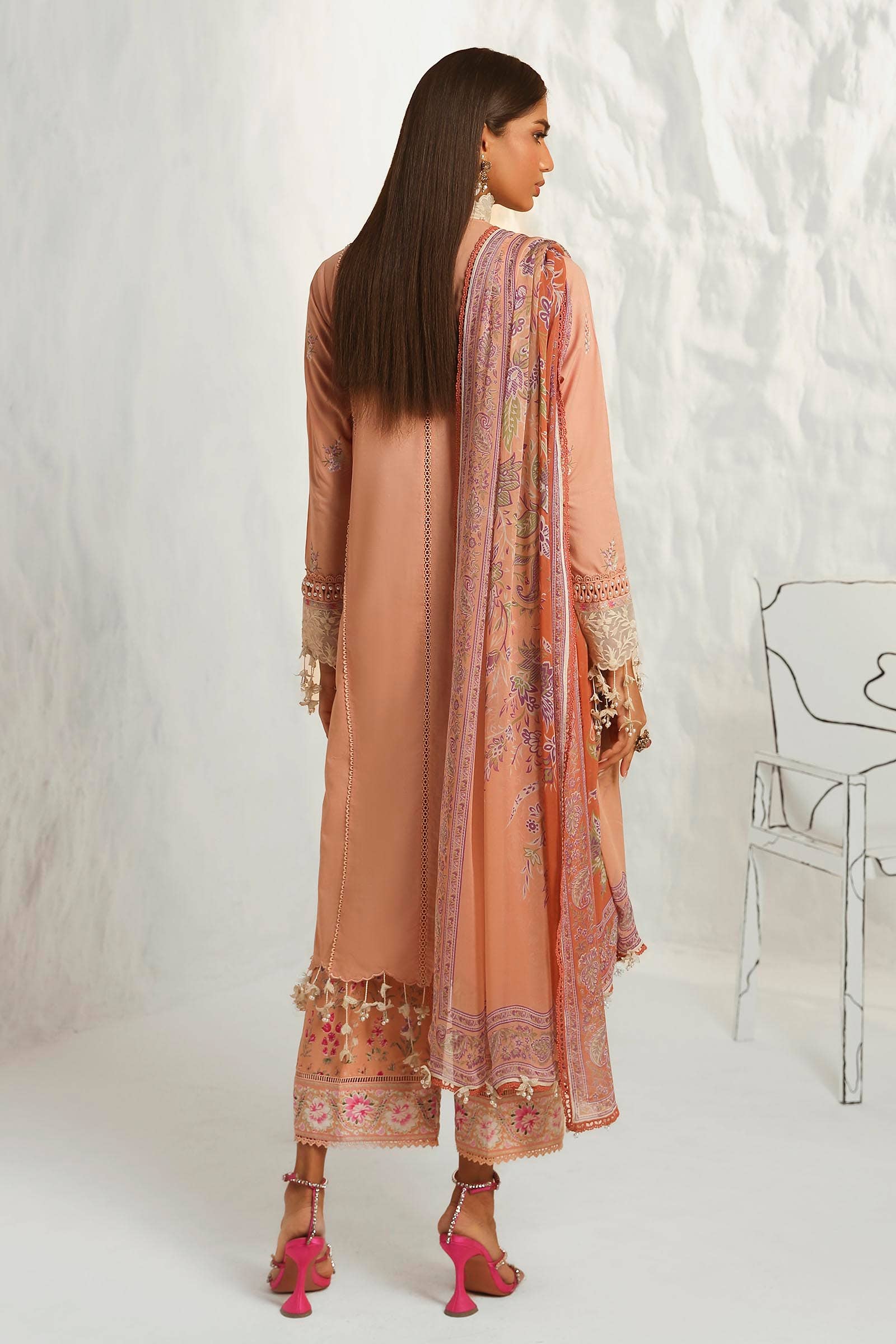 Sana Safinaz | Muzlin Summer 24 | 014B-CJ - Khanumjan  Pakistani Clothes and Designer Dresses in UK, USA 