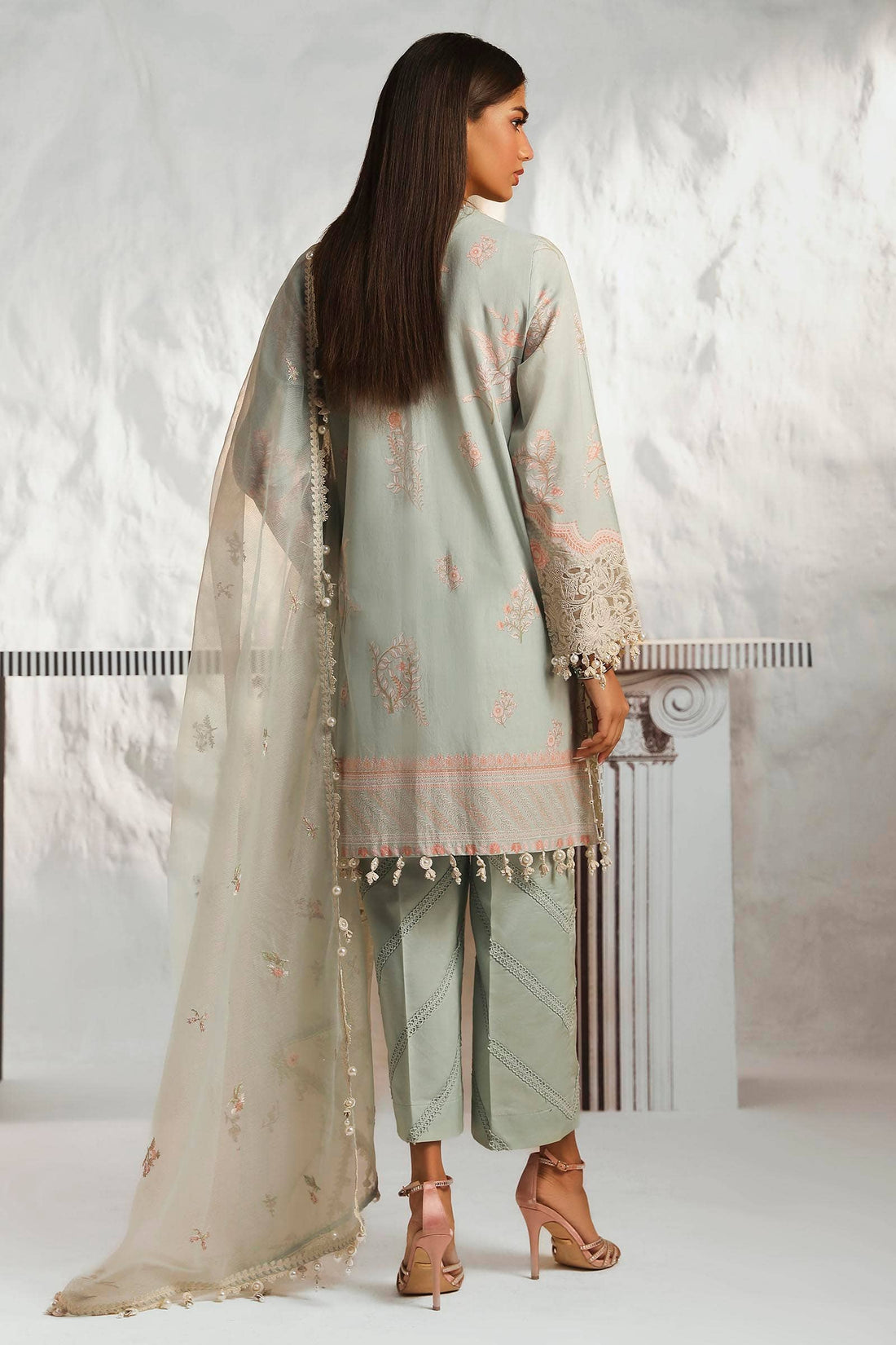 Sana Safinaz | Muzlin Summer 24 | 018A-CV - Khanumjan  Pakistani Clothes and Designer Dresses in UK, USA 