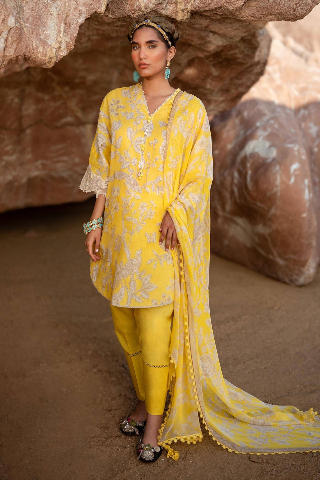 Sana Safinaz | Mahay Spring 24 | H241-001A-3CI - Khanumjan  Pakistani Clothes and Designer Dresses in UK, USA 