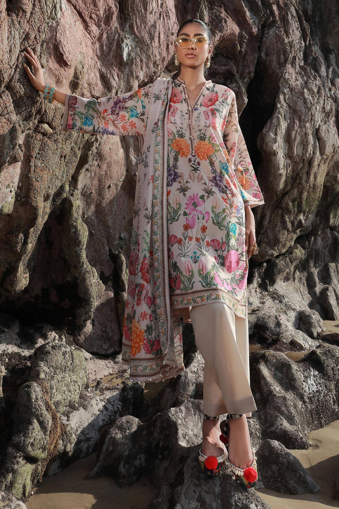 Sana Safinaz | Mahay Spring 24 | H241-019B-3CS - Khanumjan  Pakistani Clothes and Designer Dresses in UK, USA 