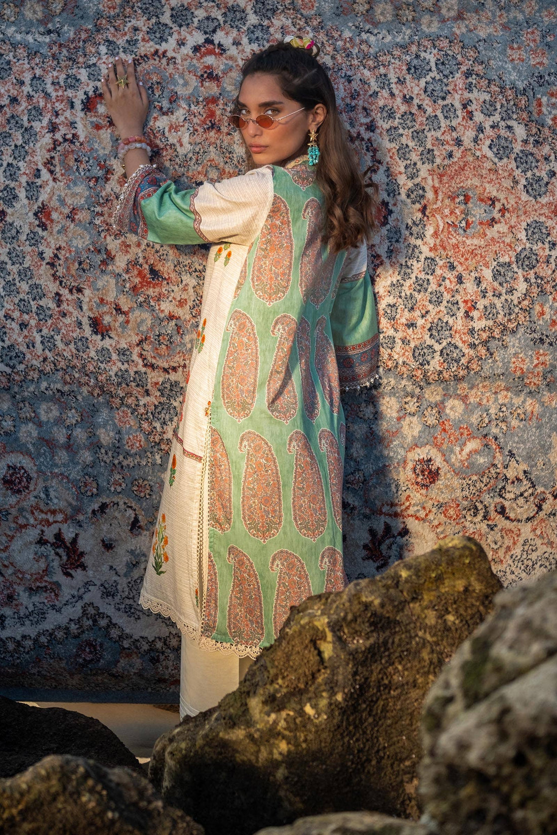 Sana Safinaz | Mahay Spring 24 | H241-022A-2BS - Khanumjan  Pakistani Clothes and Designer Dresses in UK, USA 