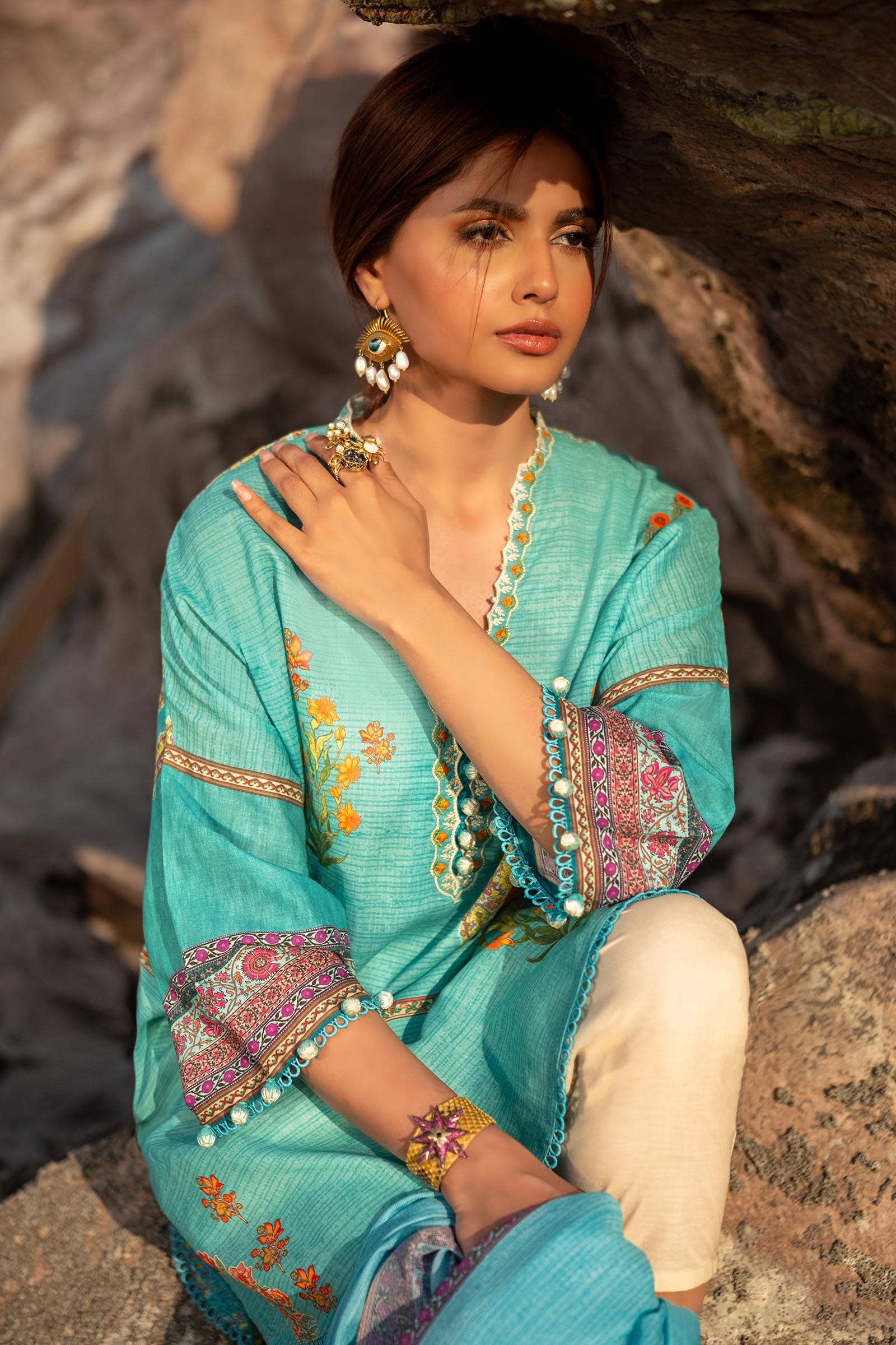 Sana Safinaz | Mahay Spring 24 | H241-022B-2BS - Khanumjan  Pakistani Clothes and Designer Dresses in UK, USA 