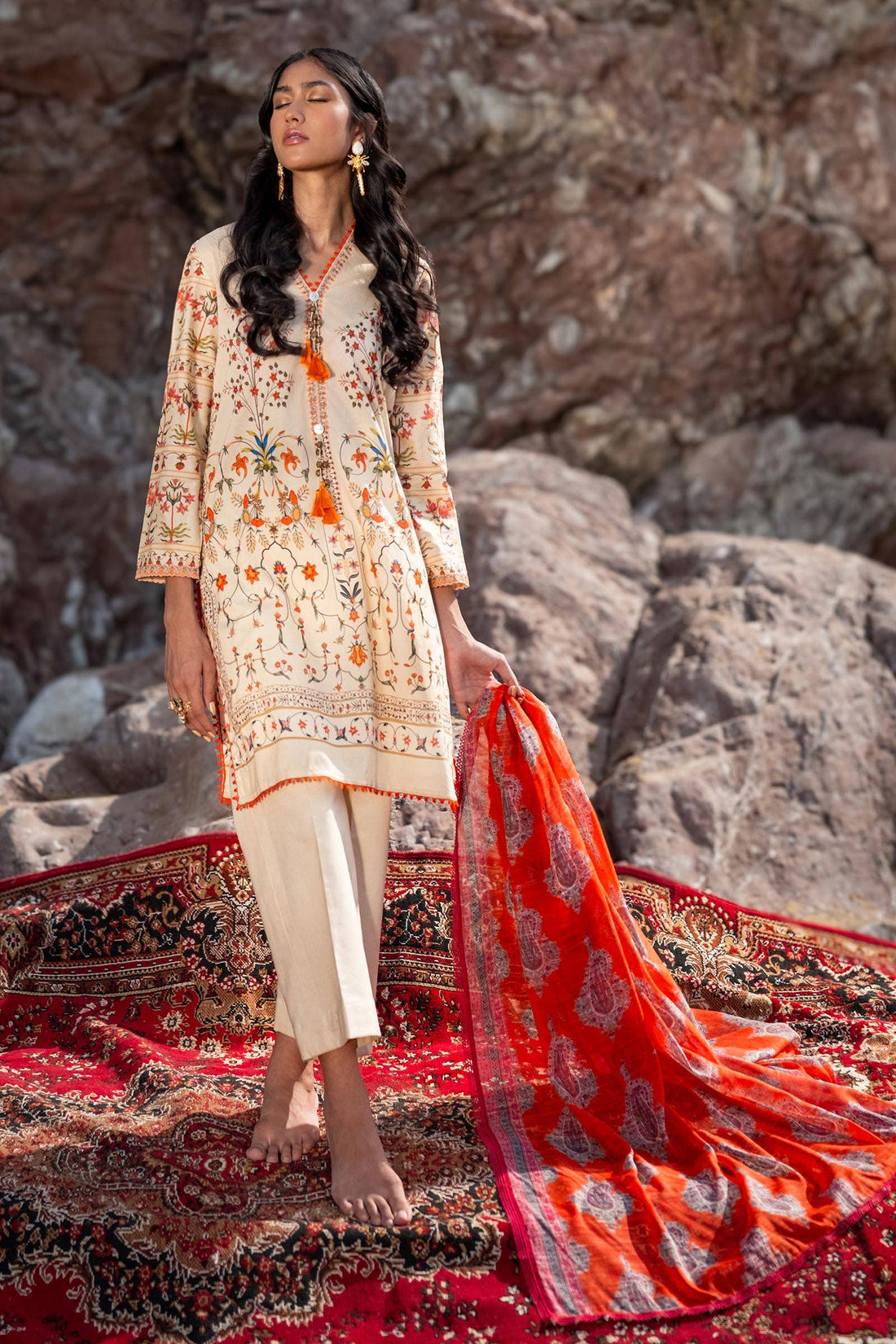 Sana Safinaz | Mahay Spring 24 | H241-023A-2DD - Khanumjan  Pakistani Clothes and Designer Dresses in UK, USA 