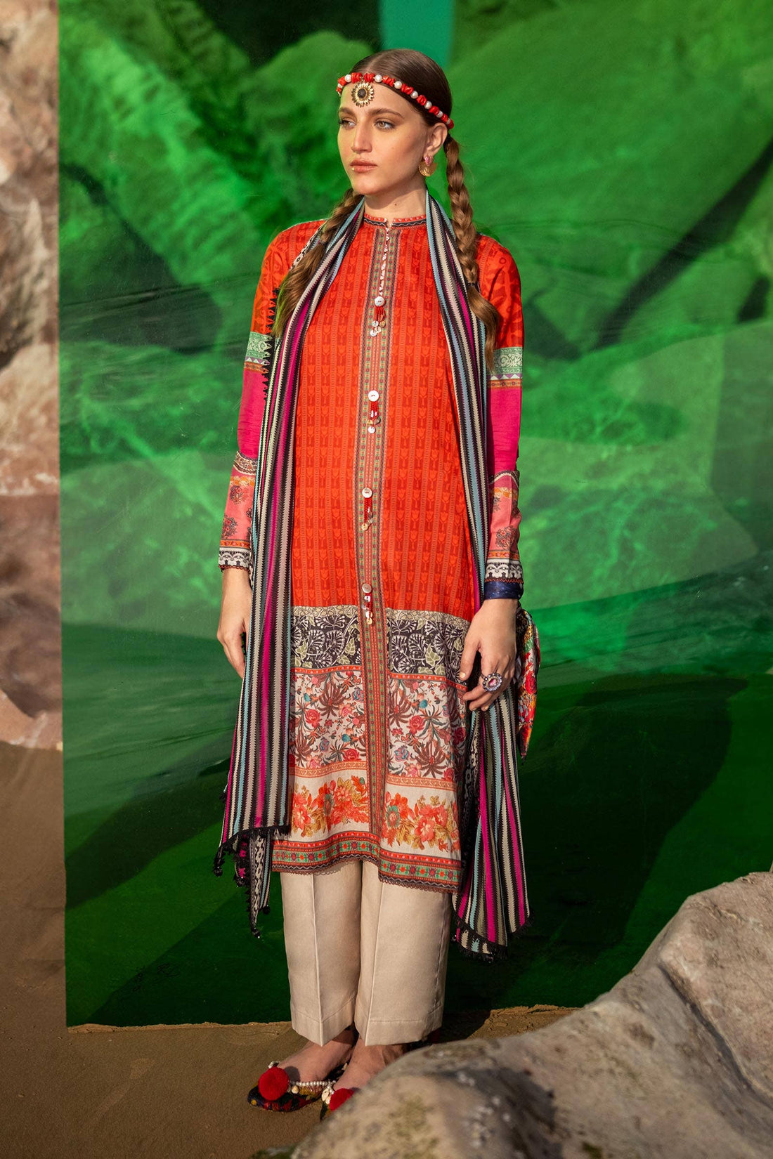 Sana Safinaz | Mahay Spring 24 | H241-024B-2I - Khanumjan  Pakistani Clothes and Designer Dresses in UK, USA 