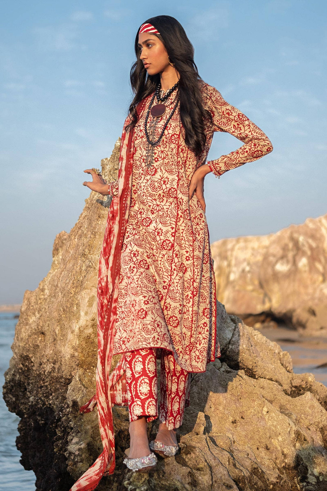 Sana Safinaz | Mahay Spring 24 | H241-008B-3CG - Khanumjan  Pakistani Clothes and Designer Dresses in UK, USA 