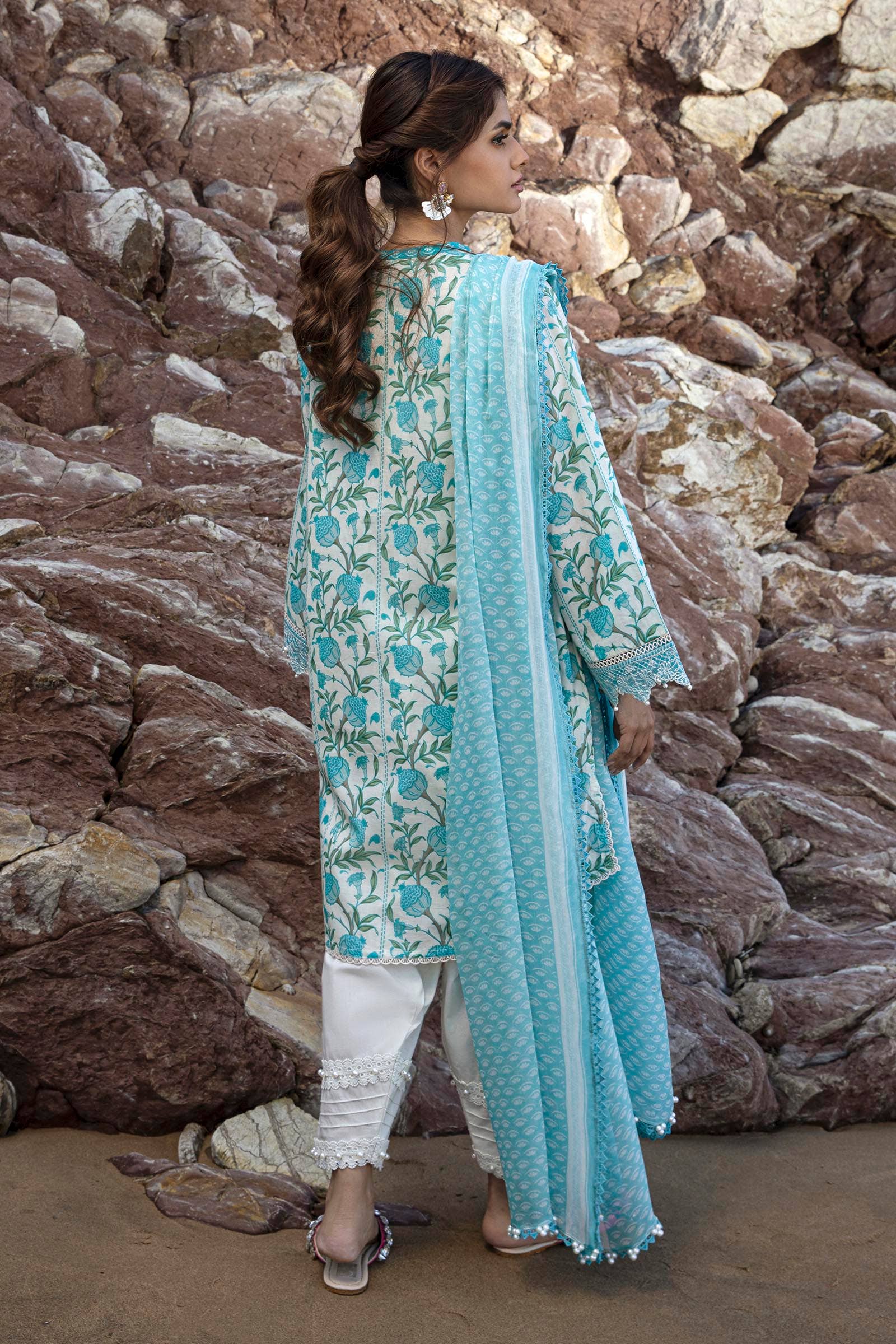 Sana Safinaz | Mahay Spring 24 | H241-002A-2BI - Khanumjan  Pakistani Clothes and Designer Dresses in UK, USA 