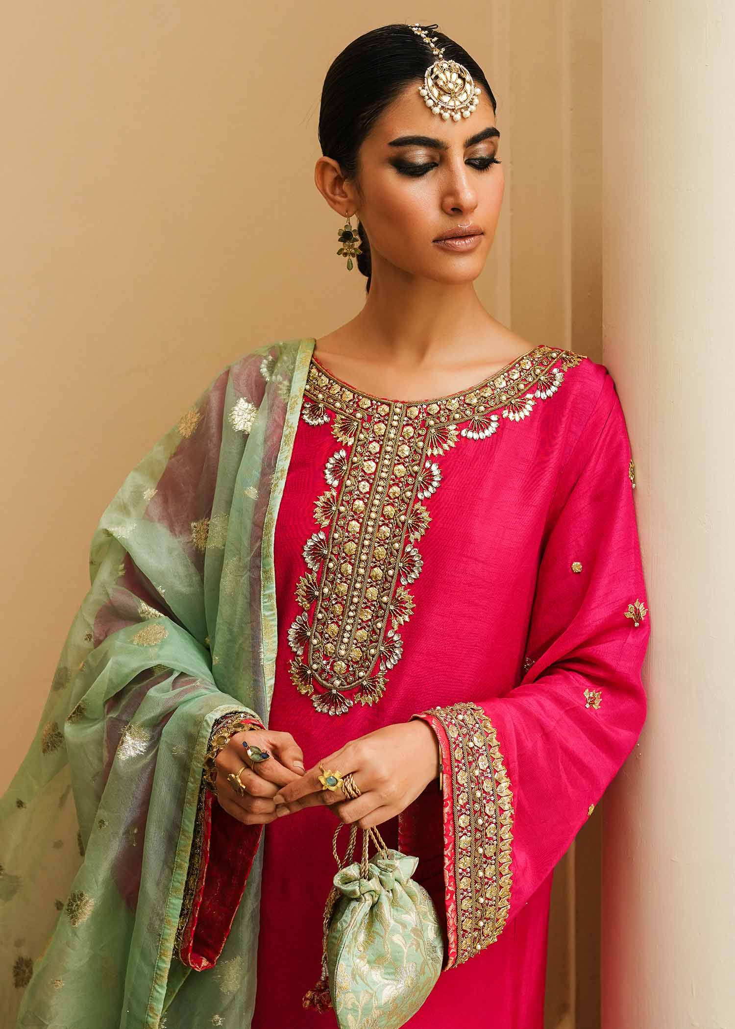 Mahgul | Eid Edit 2024 | Fuschia Rose - Khanumjan  Pakistani Clothes and Designer Dresses in UK, USA 