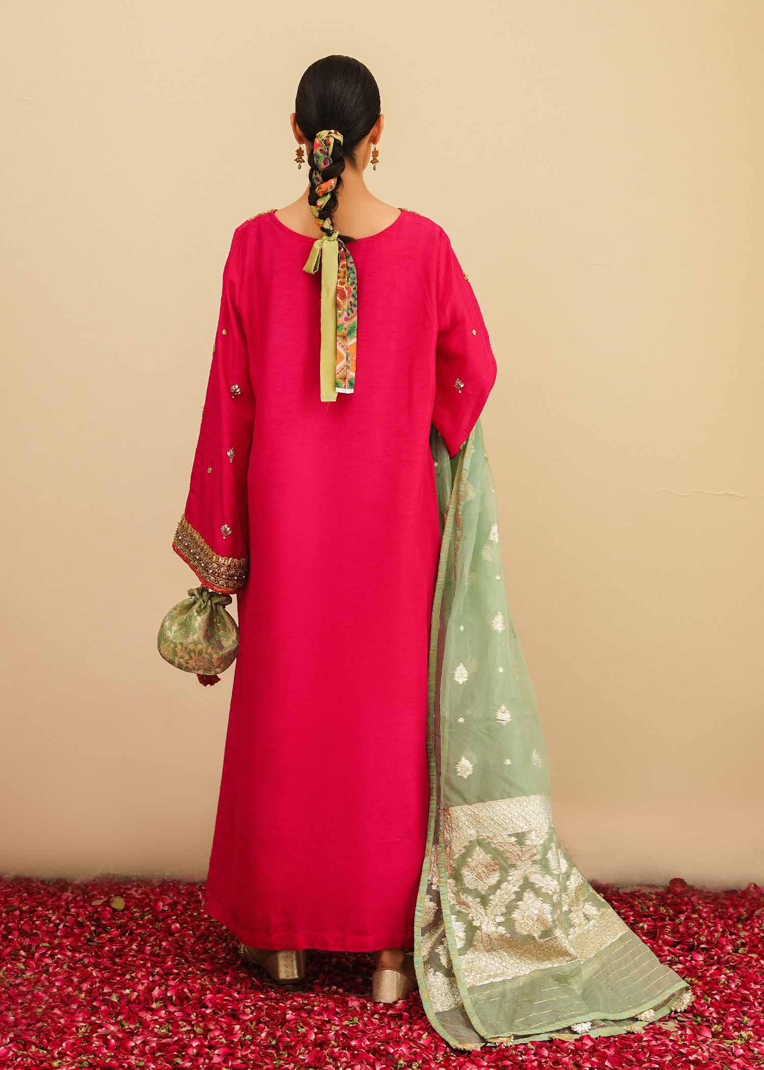 Mahgul | Eid Edit 2024 | Fuschia Rose - Khanumjan  Pakistani Clothes and Designer Dresses in UK, USA 